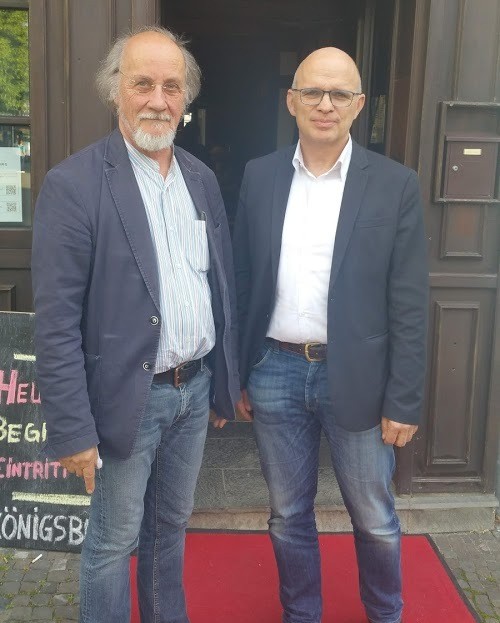 Herbert Hochheimer und Dr. Thomas Axer