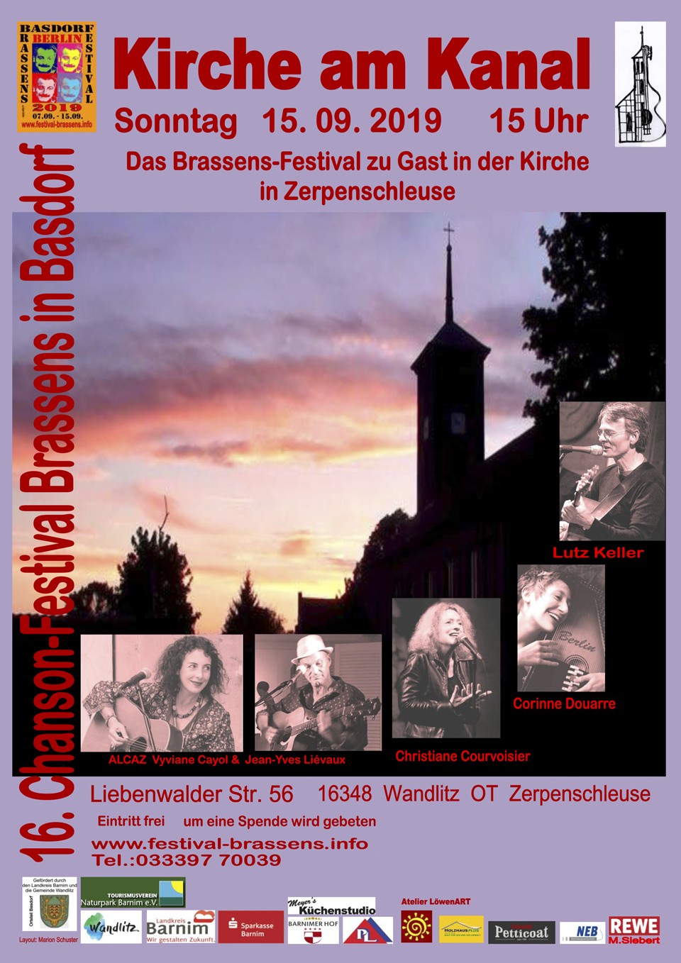 Basdorf Festival Brassens in Zerpenschleuse