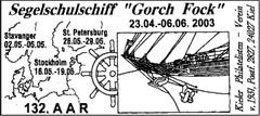 01/2003  SSS Gorch Fock