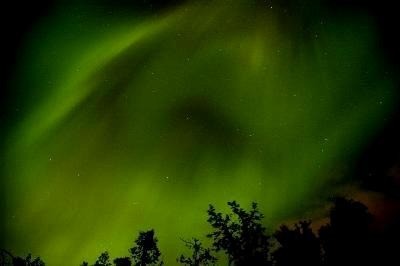 Nordlichter Aurora Boralis in Alaska