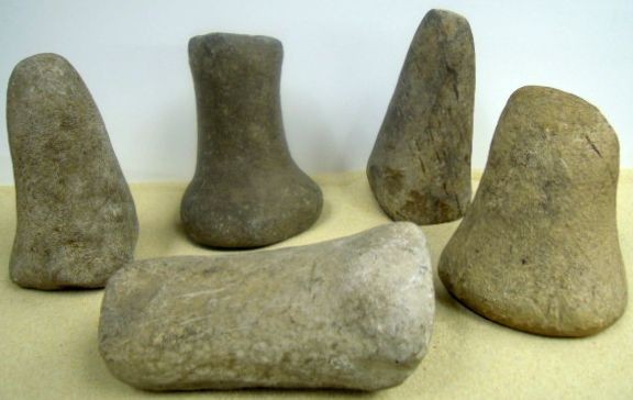 Steinwerkzeuge Ausgrabungen