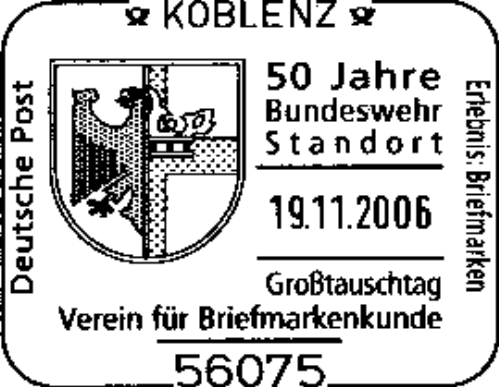 50 Jahre Bundeswehr, Wappen von Koblenz