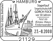 Stapellauf Segelschulschiff GORCH FOCK vor 50 Jahren Fest im Kinau-Haus Finkenwerder