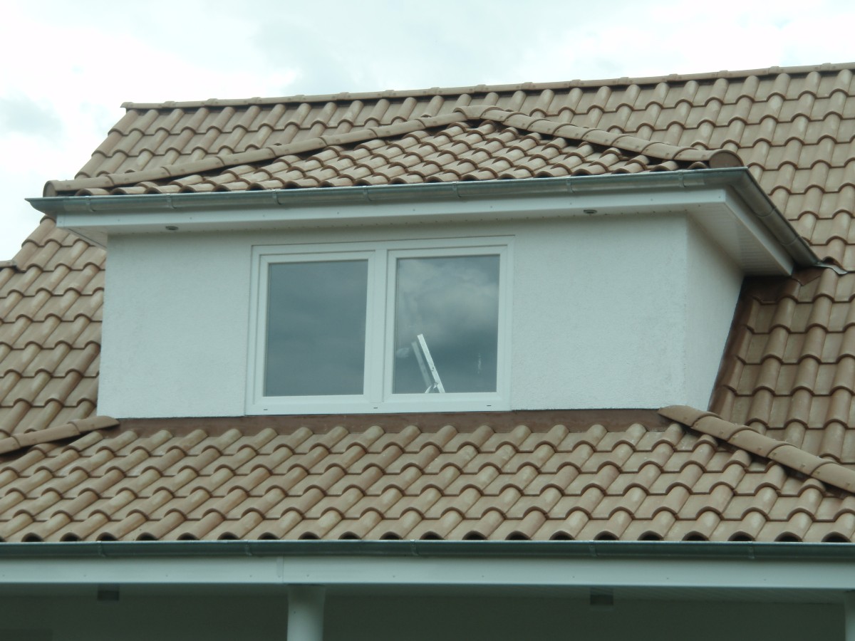 Dach mit Ziegeleindeckung