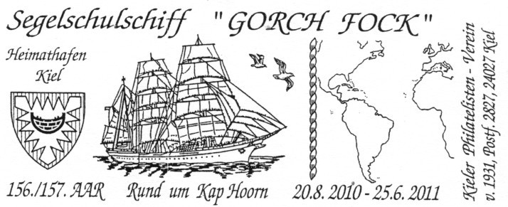 03/2010 Cachet SSS Gorch Fock