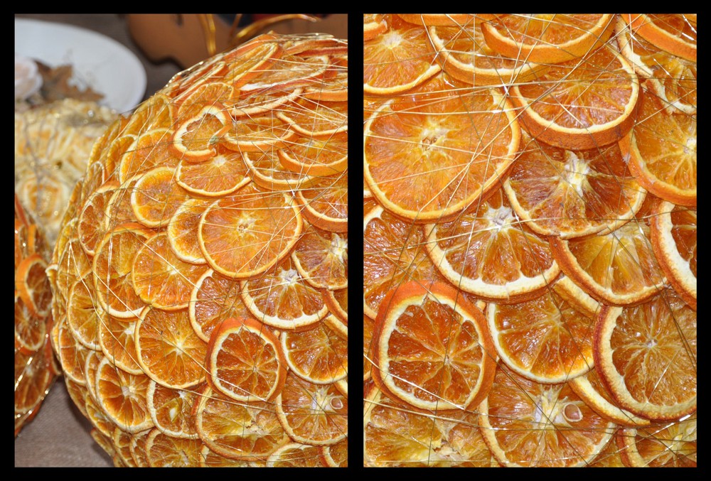 Orange 2 Bildcollage