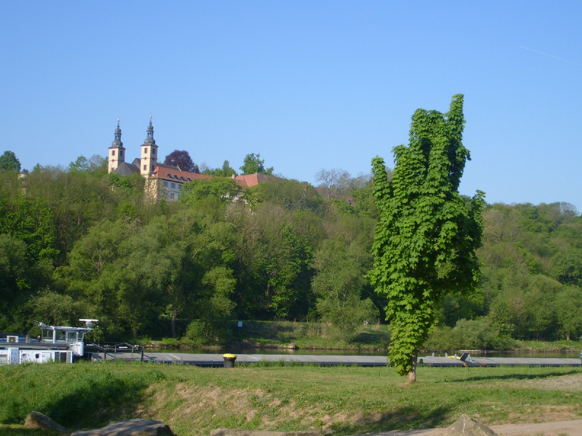 Kloster Triefenstein über dem Main
